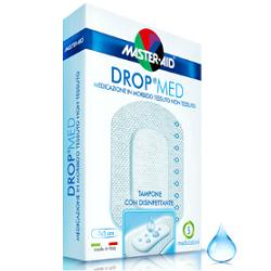 MEDICAZIONE COMPRESSA AUTOADESIVA DERMOATTIVA IPOALLERGENICAAERATA MASTER-AID DROP MED 10,5X15 5 PEZZI