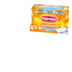 PLASMON OMOGENEIZZATO YOGURT BANANA 120 G X 2 PEZZI