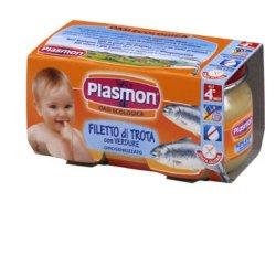 PLASMON OMOGENEIZZATO TROTA VERDURE 80 G X 2 PEZZI