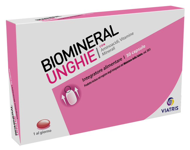 BIOMINERAL UNGHIE 30 CAPSULE