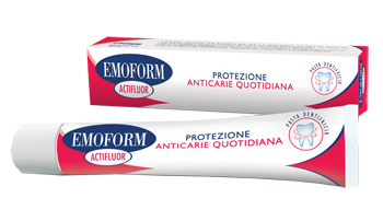 EMOFORM ACTIFLUOR DENTIFRICIO 75 ML