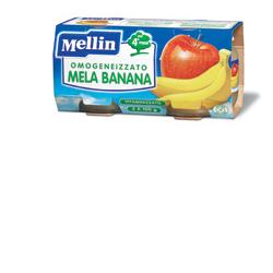 MELLIN OMOGENEIZZATO MELA BANANA 100 G 2 PEZZI