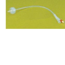 CATETERE URETRALE FOLEY IN PURO SILICONE CH18 DUE VIE. PUNTAIN NELATON, CAPACITA’ DEL PALLONCINO 10ML. SUPERFICIE LISCIA