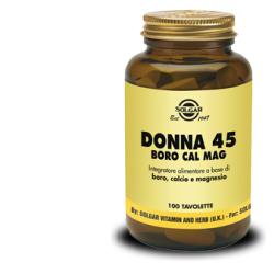 DONNA 45 BORO CAL MAG 100 TAVOLETTE