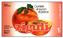 ZIGULI ALBICOCCA 36 PALLINE 22 G