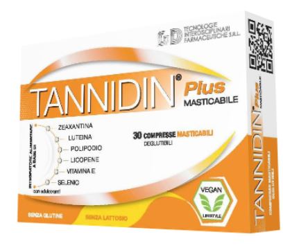 TANNIDIN PLUS 30 COMPRESSE MASTICABILI