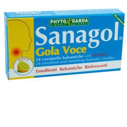 SANAGOL GOLA VOCE MIELE LIMONE 24 CARAMELLE