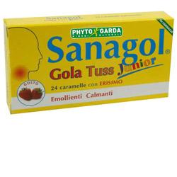 SANAGOL GOLA TUSS JUNIOR FRAGOLA 24 CARAMELLE