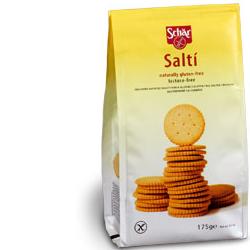 SCHAR SALTI’ CRACKER CON SALE MARINO SENZA LATTOSIO 175 G