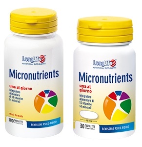 LONGLIFE MICRONUTRIENTS 30 TAVOLETTE