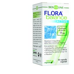 BIOSLINE FLORABALANCE ACTIVE 30 CAPSULE VEGETALI