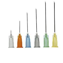 AGO IPODERMICO STERILE PIC CONO LUER LOCK GAUGE 19 1,10 MM LUNGHEZZA 40 MM CODICE COLORE CREMA IN BLISTER SINGOLO 100 PEZZI