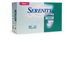 PANNOLONE PER INCONTINENZA SERENITY SOFTDRY FORMATO SUPER TAGLIA MEDIUM 30 PEZZI