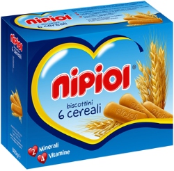 NIPIOL BISCOTTINI 6 CEREALI 800 G