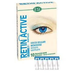 ESI RETIN ACTIVE MIRTILLO GOCCE OCULARI 10 FLACONCINI MONODOSE DA 0,5 ML