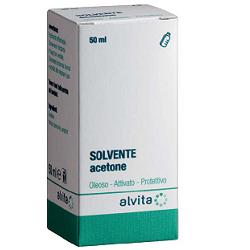 ALVITA ACETONE OLEOSO SOLVENTE 50 ML