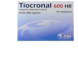 TIOCRONAL 600 HR 20 COMPRESSE