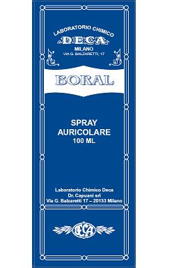 BORAL SPRAY AURICOLARE 100 ML