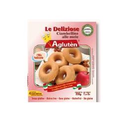 AGLUTEN LE DELIZIOSE CIAMBELLINE ALLE MELE 4 X 55 G