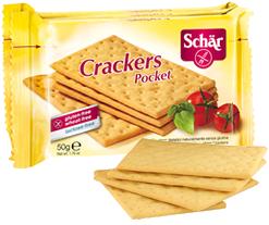 SCHAR CRACKERS POCKET SENZA LATTOSIO 3 PEZZI DA 50 G