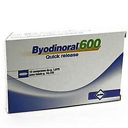 BYODINORAL 600 15 COMPRESSE