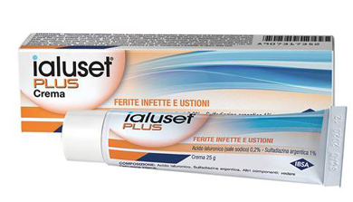 IALUSET PLUS CREMA MEDICAZIONE 25 G