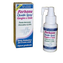 COLLUTORIO SPRAY CON CLOREXIDINA FORHANS CLEXIDIN 50ML