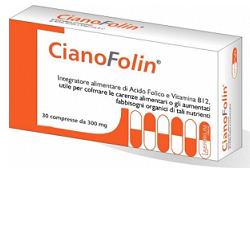 CIANOFOLIN 30 COMPRESSE GASTROPROTETTE 9 G