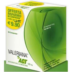 VALERIANA ACT 125 MG 60 COMPRESSE DA 125 MG