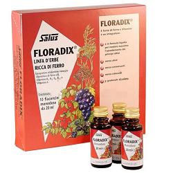 FLORADIX MONODOSE 10 FIALE