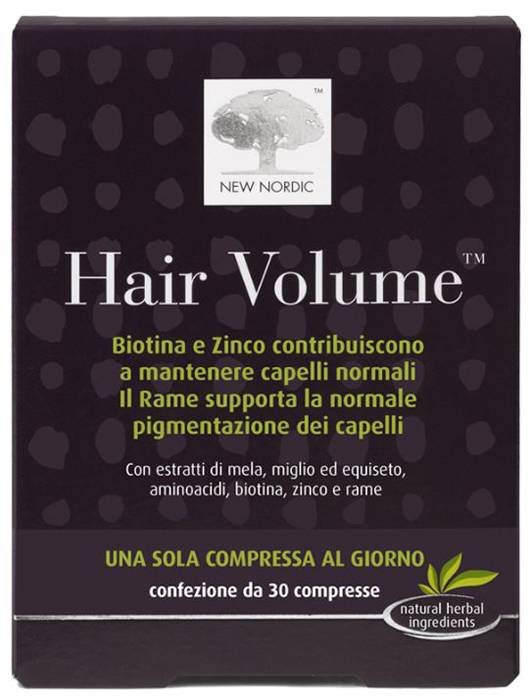 HAIR VOLUME INTEGRATORE ALIMENTARE BLISTER 30 COMPRESSE