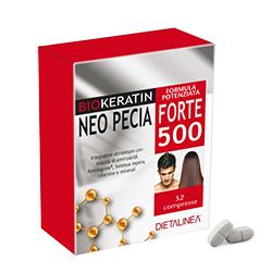 DIETALINEA BIOKERATIN NEO PECIA FORTE 500 32 COMPRESSE 4 BLISTER IN ASTUCCIO 48 G