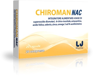 CHIROMAN NAC 20 COMPRESSE BIANCHE + 20 COMPRESSE GIALLE