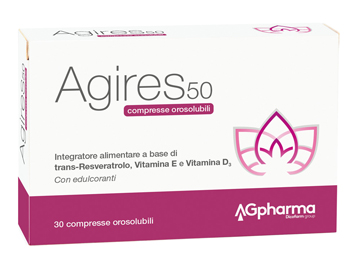 AGIRES 50 30 COMPRESSE OROSOLUBILI SCATOLA 5,4 G