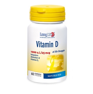 LONGLIFE VITAMINA D3 1000UI 60 COMPRESSE