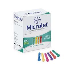 LANCETTE PUNGIDITO PER DISPOSITIVO MICROLET 25 PEZZI