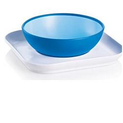 BABY\'S BOWL&PLATE PIA+SOTTOPIA