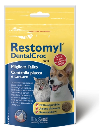 RESTOMYL DENTALCROC CANI PICCOLA TAGLIA BUSTA 60 G