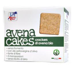 FSC AVENACAKES CRACKERS DI AVENA BIO VEGAN SENZA LIEVITO DIBIRRA CON OLIO EXTRAVERGINE DI OLIVA 250 G