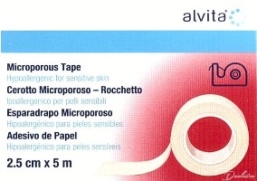 ALVITA CEROTTO MICROPOROSO ROCCHETTO M5X2,5CM