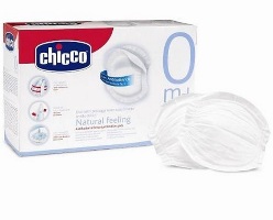 CHICCO COPPETTA ASSORBILATTE ANTIBATTERICA 60 PEZZI