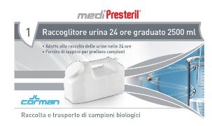 CONTENITORE URINA 24 ORE MEDIPRESTERIL