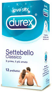 PROFILATTICO DUREX SETTEBELLO CLASSICO 12 PEZZI