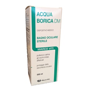 ACQUA BORICA PER BAGNO OCULARE STERILE 500 ML