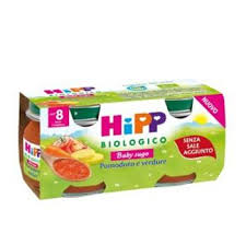 HIPP BIO HIPP BIO OMOGENEIZZATO SUGO POMODORO VERDURE 2X80 G