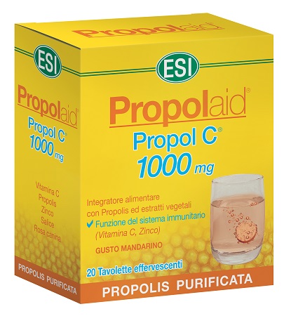 ESI PROPOLAID PROPOL C 1000 MG 20 TAVOLETTE EFFERVESCENTI