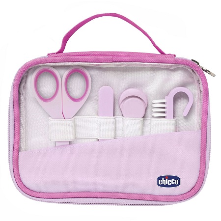 CHICCO SET UNGHIE ROSA-LILLA