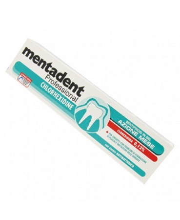 MENTADENT PROFESSIONAL DENTIFRICIO CHLOREXIDINE 020% 75 ML