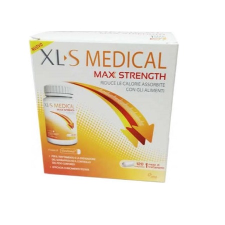 XLS MEDICAL MAX STRENGTH120CPR