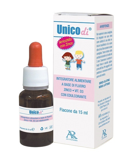 UNICODI’ 15 ML FLUORO ZINCO VITAMINA D3